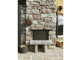 outdoor fireplace