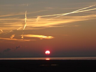 Sonnenuntergang am Wattenmeer