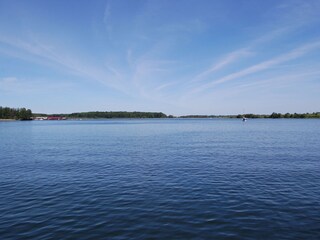 Der benachbarte Fleesensee.