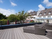 große Dachterrasse