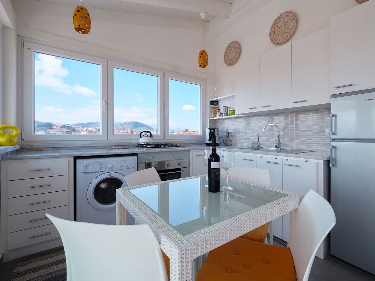 ferienwohnung casa panorama, sizilien, italien firma Küche Mit Platz Für Waschmaschine ~ ferienwohnung casa panorama, sizilien, italien firma