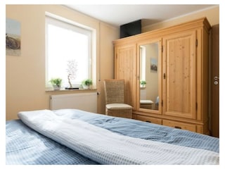 Schlafzimmer mit TV