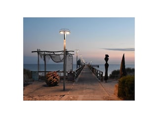 Seebrücke am Abend