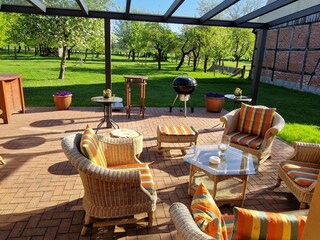 Ferienhaus  Terrasse