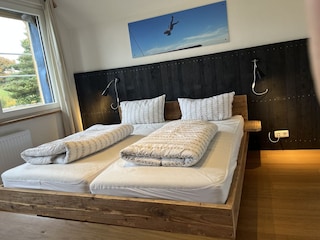 Neues Bett auch im Adlerhorst