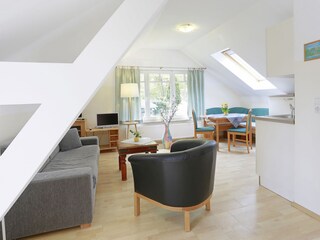Holiday apartment Flecken Zechlin Living Room 11