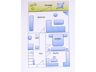 Ferienwohnung Oldenswort Grundriss 23