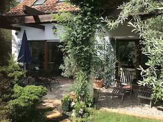 Terrasse am Haus