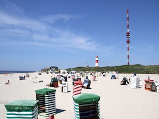 Strand bei tollem Wetter