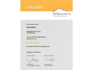 DTV Urkunde