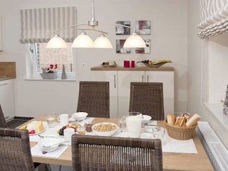Leckeres Frühstück in der Küche