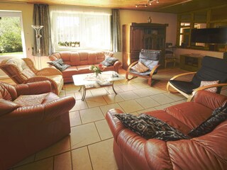 Holiday house Priborn Living Room 6