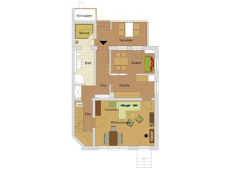 Floor plan ground floor