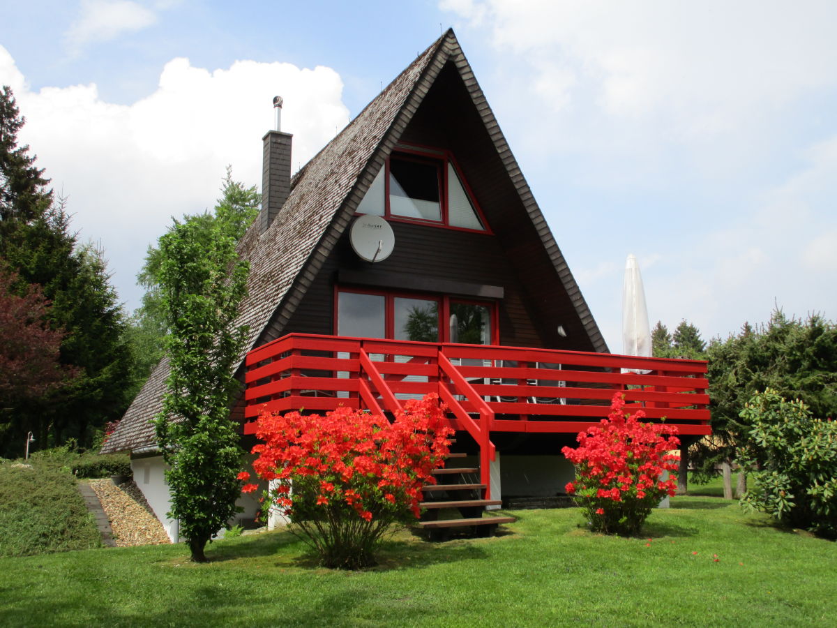 Ferienhaus "Zum Vennbiber" (Gartenseite)