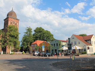 Der Marktplatz in Gingst