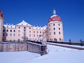 Schloß Moritzburg im Winter