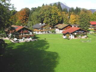 Das Anwesen von oben