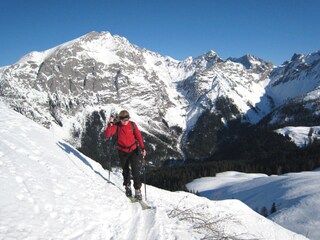 Skitour auf der Kallbrunnalm
