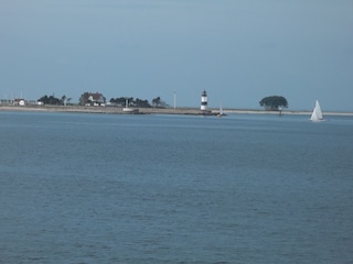 Der Blick vom Ferienhaus auf das Meer!