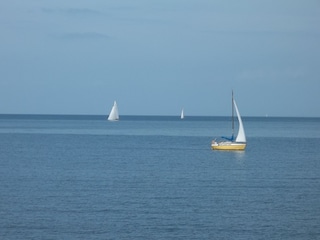 Blick von der eigenen Terrasse (ohne Zoom!)