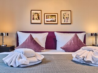 Schlafzimmer 1 - Bett