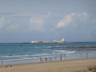 Das mystische Insel Sancti Petri vom Strand Barrosa