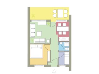 Appartamento per vacanze Malcesine Pianta del piano 31