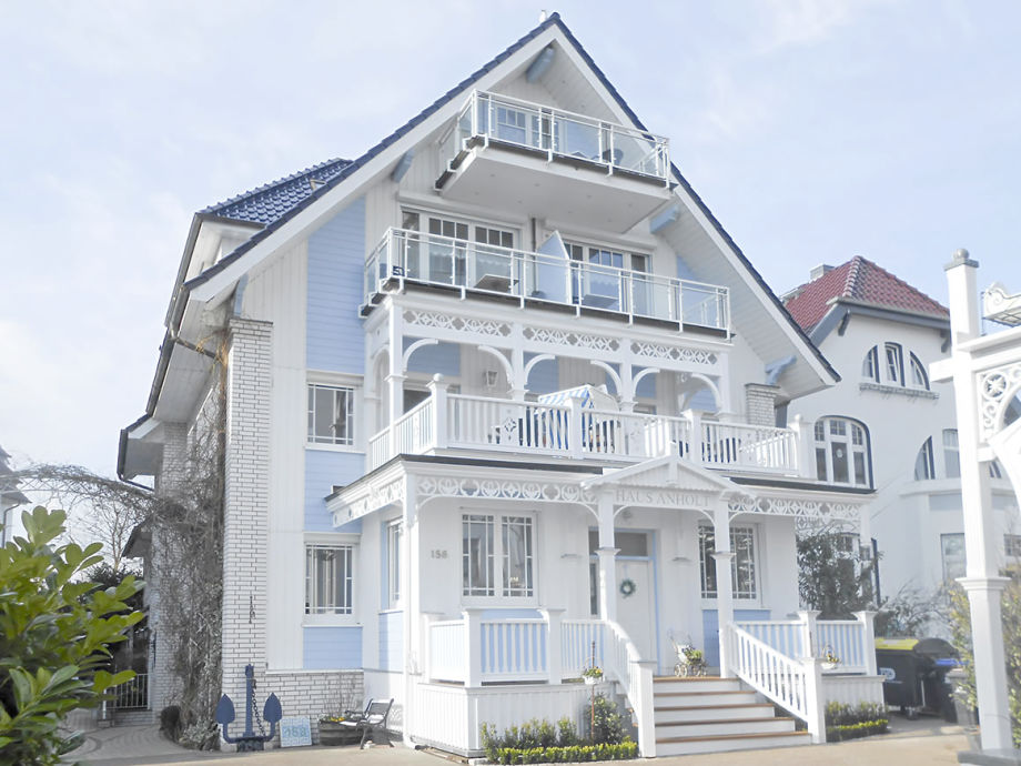 Ferienwohnung im Haus Anholt mit Teil Meerblick