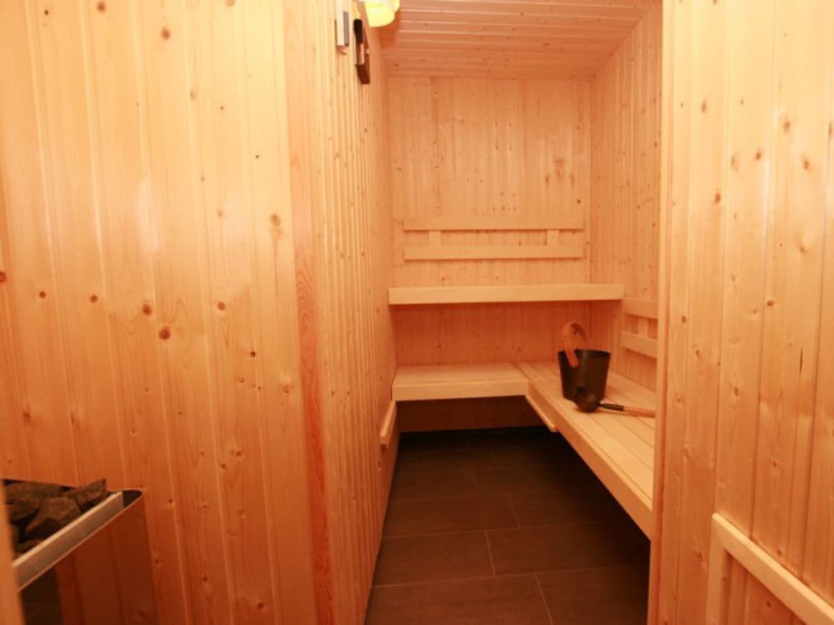 Eigene Sauna im Haus