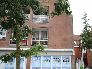 Balkon zum Sandwall und Blick aufs Meer