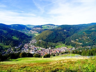 Blick von unserem Hausberg Hasenhorn auf Todtnau