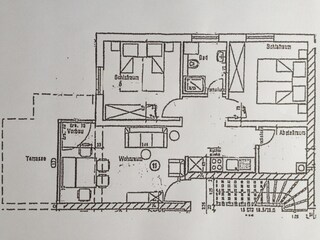 Appartamento per vacanze Binz Pianta del piano 19