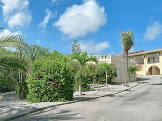 Eigen weg rondom de woning