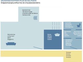 Type de propriété : Chalet San Daniele del Friuli Plan d'étage 21