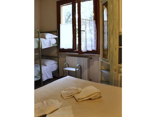 Double bed and bunked bed