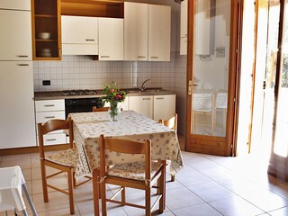 equipped kitchen
