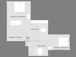 Appartamento per vacanze Tübingen Pianta del piano 20