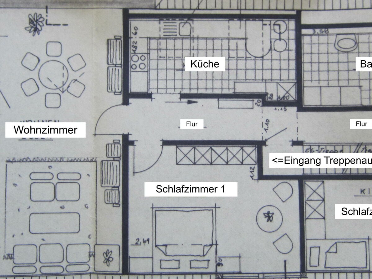 Grundriss FEWO "Auszeit"