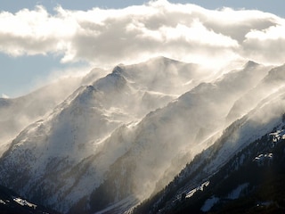 Bilck aus dem Flugzeug kurz vor Innsbruck