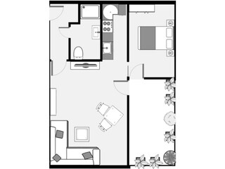 Appartement de vacances Hahnenklee Plan d'étage 35