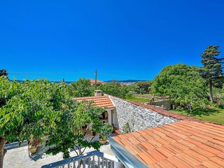 Blick vom Balkon