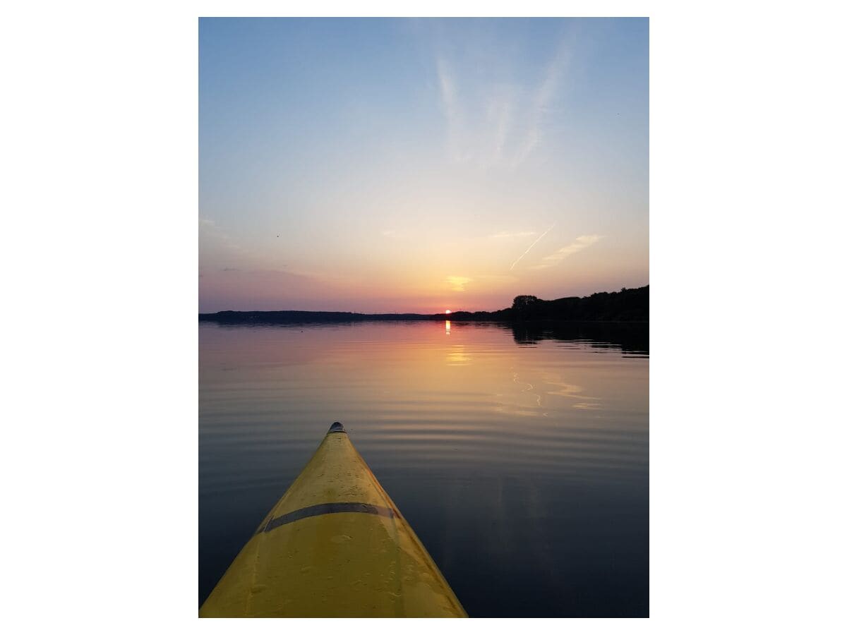 Sonnenuntergang am Wittensee