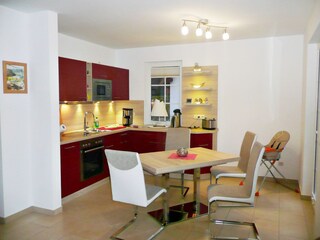 Essbereich im Erdgeschoss