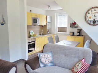 Wohnbereich im Obergeschoss