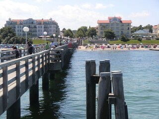 Kühlungsborn Blick von der Seebrücke