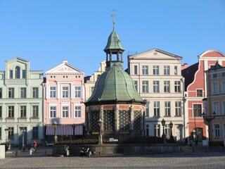 Wismar, Unesco-Weltkulturerbe, Marktplatz