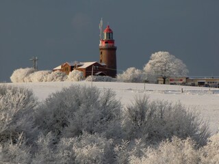 Leuchtturm in Bastdorf Winterimpressionen