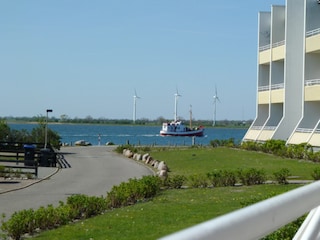 Blick von Ihrem Balkon