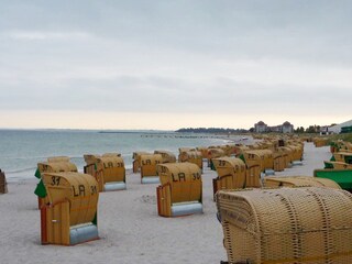 Ostseestrand mit Strandkörben