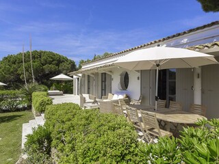 Terrasse und Garten